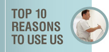 Top 10 reasons to use us